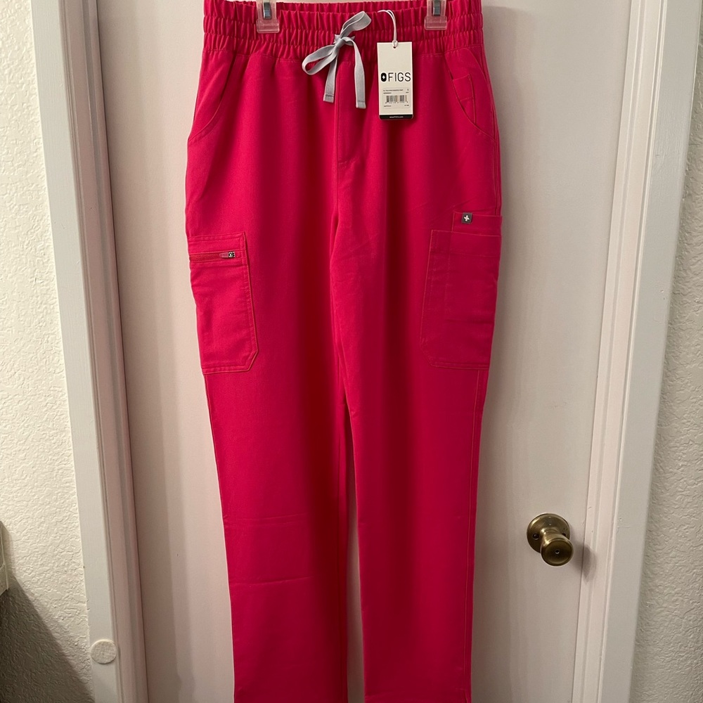 FIGS High Waisted Yola Regular Small Scrub Pants